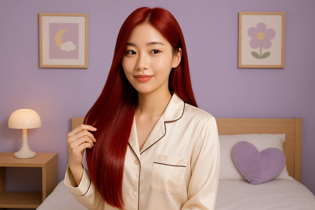 Rahasia Rambut Merah Berkilau Hair Treatment Coat Original Red