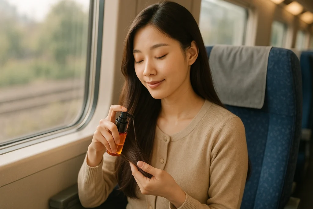 Tips Hair Care Sat Set Selama Traveling