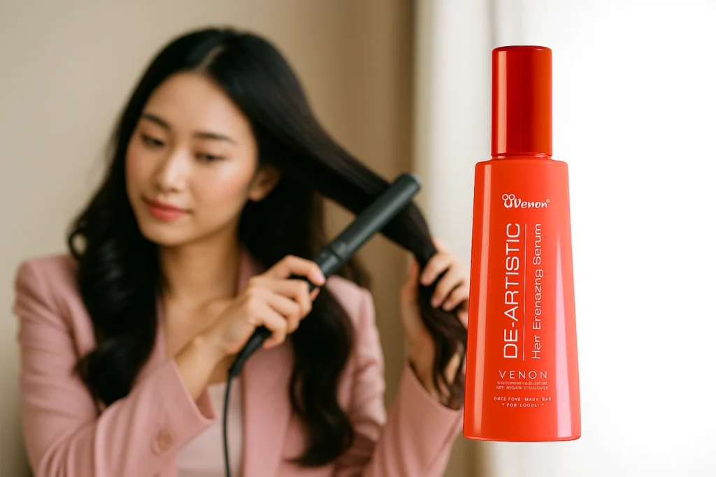 Rambut Berminyak Tetap Bisa di-Styling dengan Hair Serum