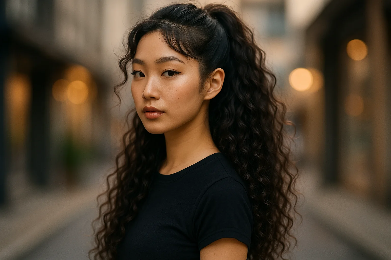 Curly Look Stay On Point dari Pagi Sampai Malam