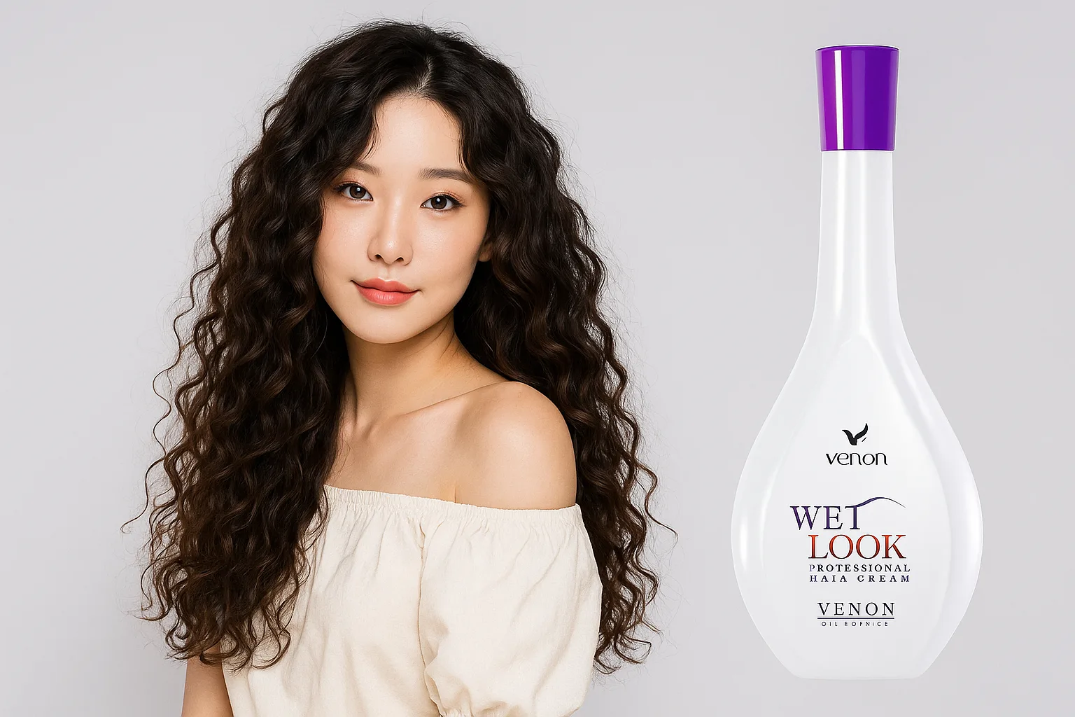Rahasia Rambut Ikal Tetap Cantik & Tahan Lama dengan Venon Wetlook